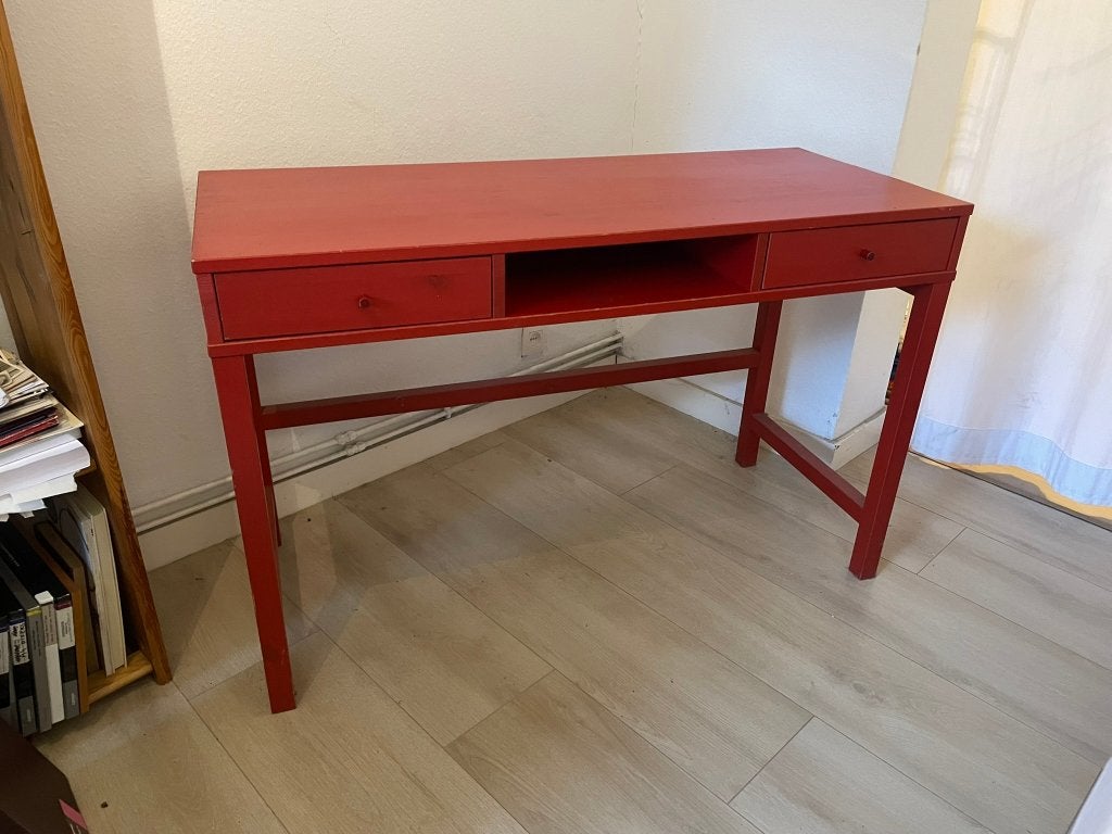 Petit bureau en bois, 50 cm, Enlèvement, Utilisé, Bois