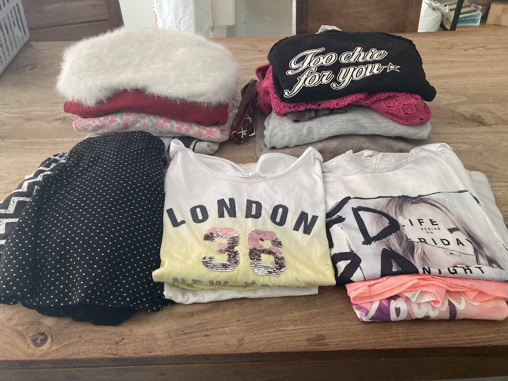 pakket meisjeskleding maat 170-176 alles voor 10 euro, Kinderen en Baby's, Ophalen of Verzenden, Maat 170