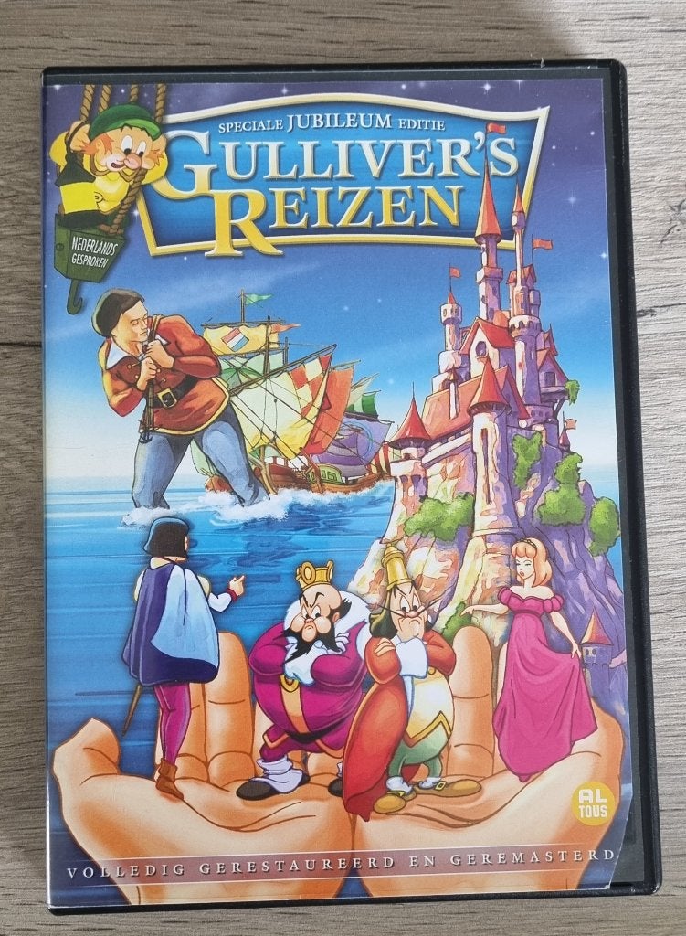 dvd gullivers reizen, Ophalen, Zo goed als nieuw