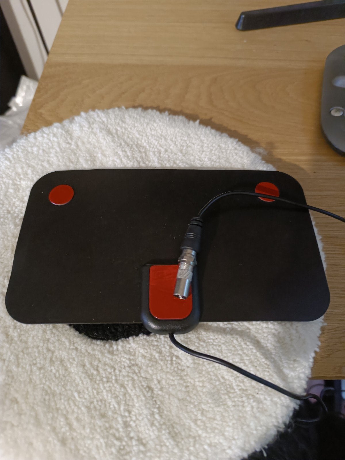 Antenne TV portable câble de 2m, Computers en Software, Muismatten, Ophalen of Verzenden