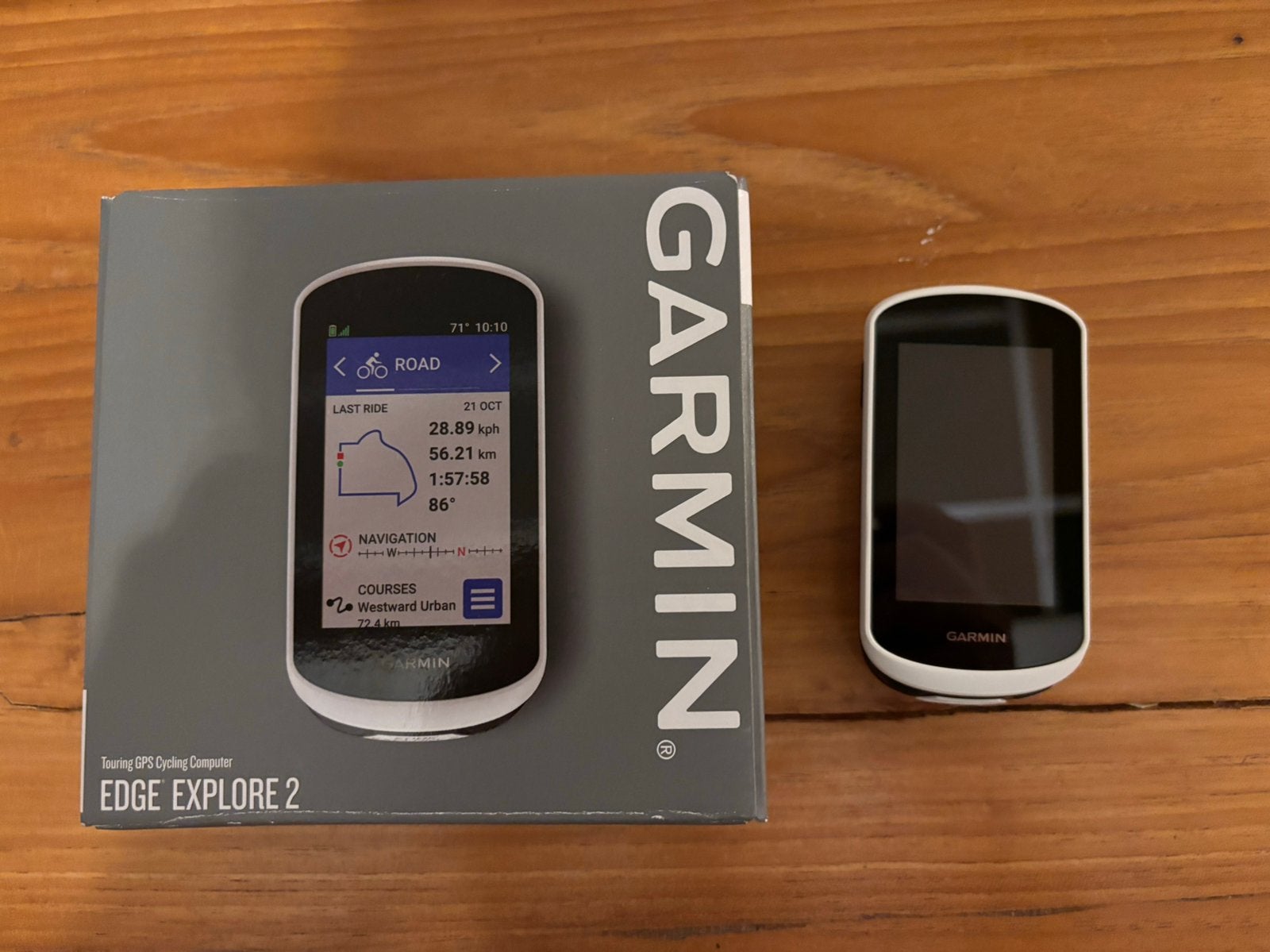 Garmin Edge Explore 2, Ophalen