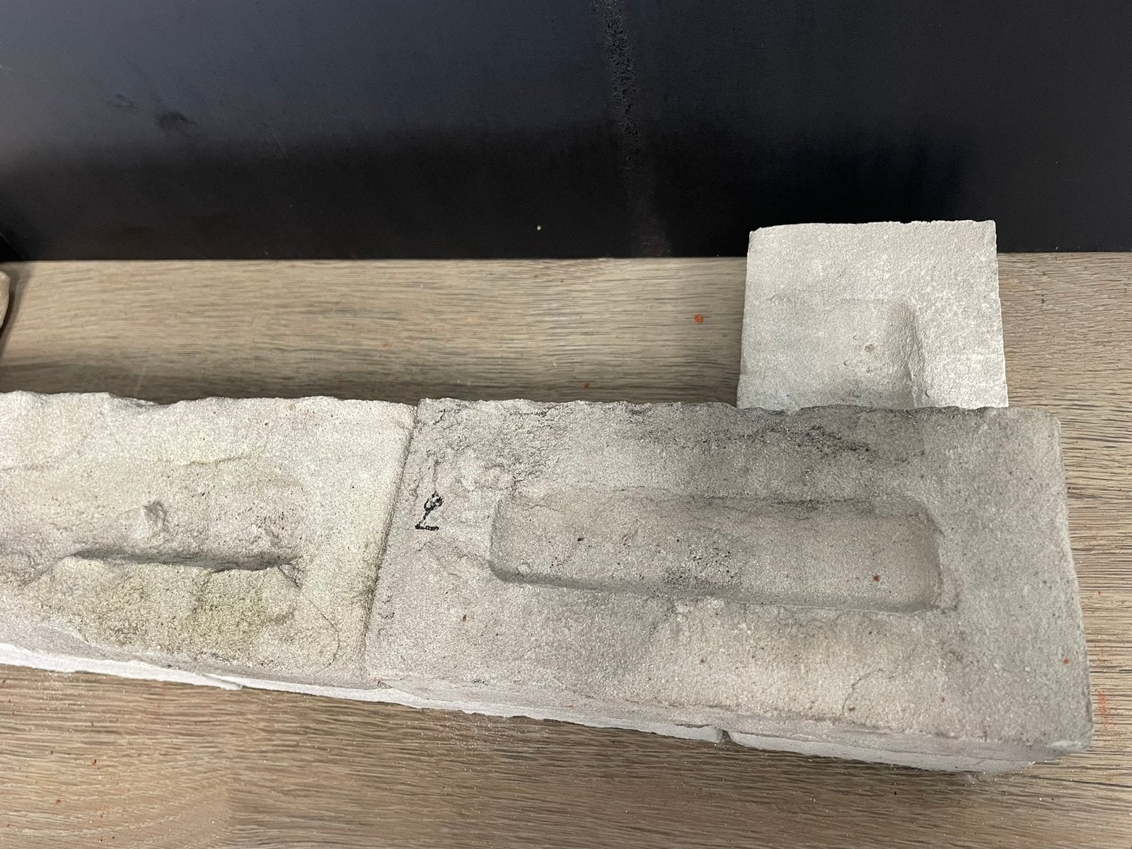 Agora agaatgrijs M50, Doe-het-zelf en Bouw, Ophalen, Nieuw, Bakstenen