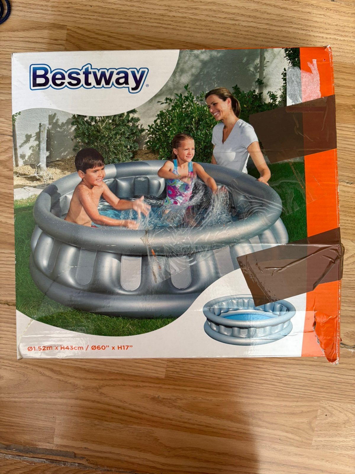 piscine gonflable, Jardin & Terrasse, Enlèvement, Comme neuf, Rond, Piscine gonflable