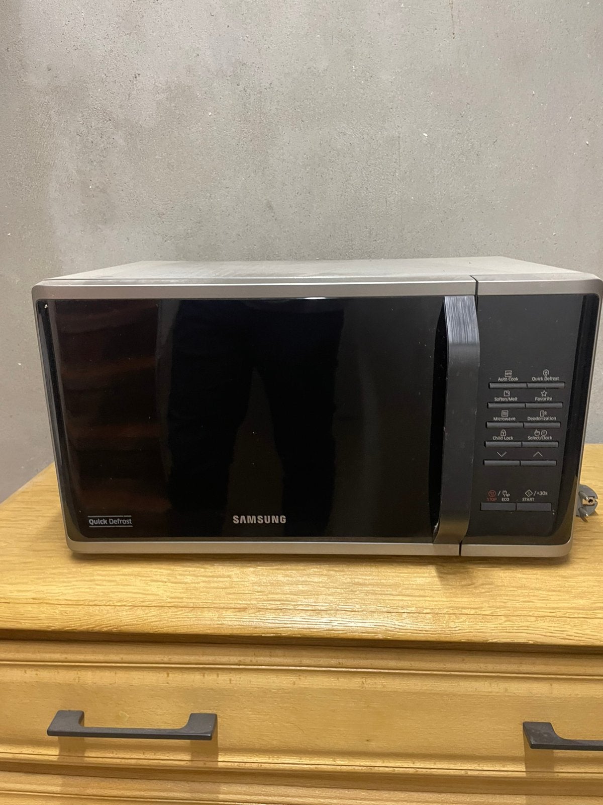 Micro ondes Samsung, Comme neuf, Enlèvement, À Poser, Micro-ondes