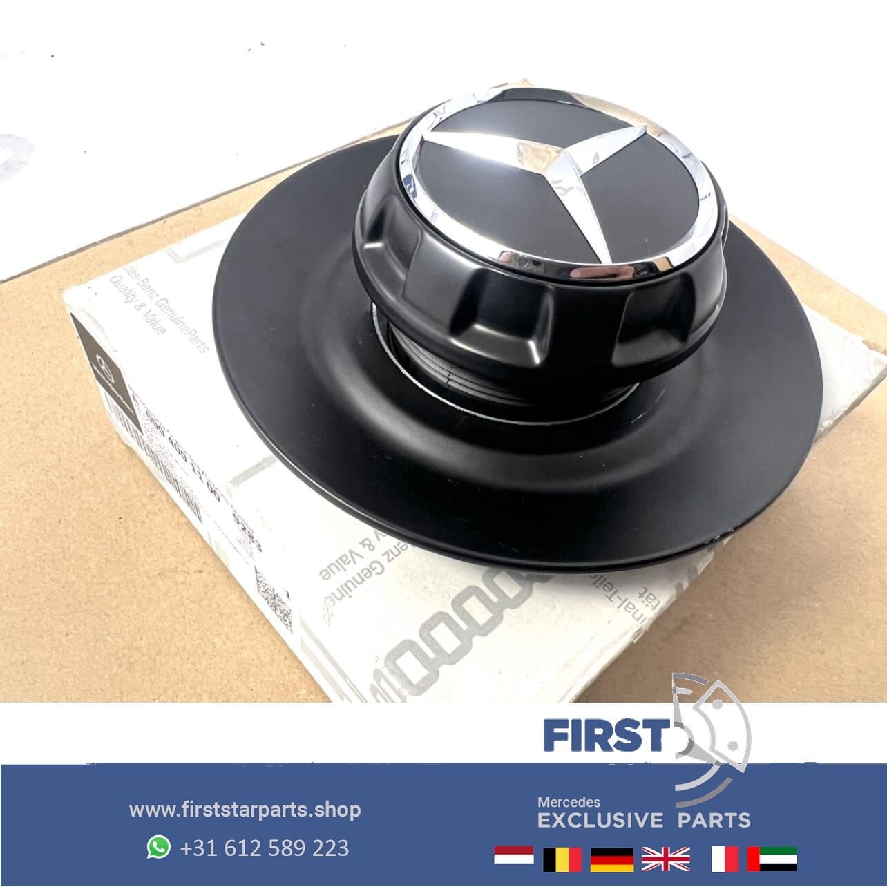 AMG 63 NAAFKAP ZWART ORIGINEEL MERCEDES W253 C253 GLC63 GLC6, Gebruikt, -, Ophalen of Verzenden, -