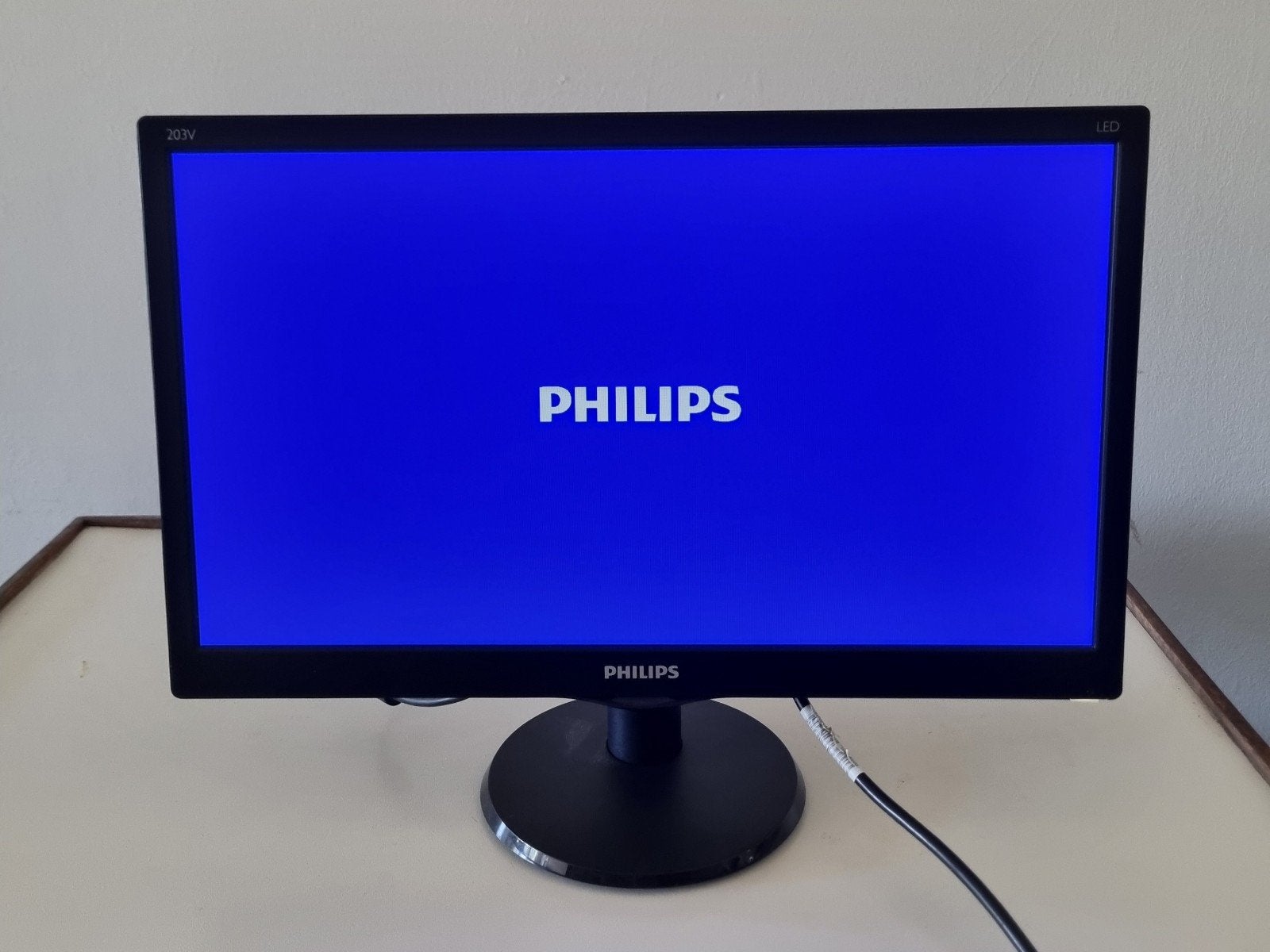Moniteur d'ordinateur Philipps LED 203V en très bon état, Informatique & Logiciels, Gaming, HD, Comme neuf, Enlèvement