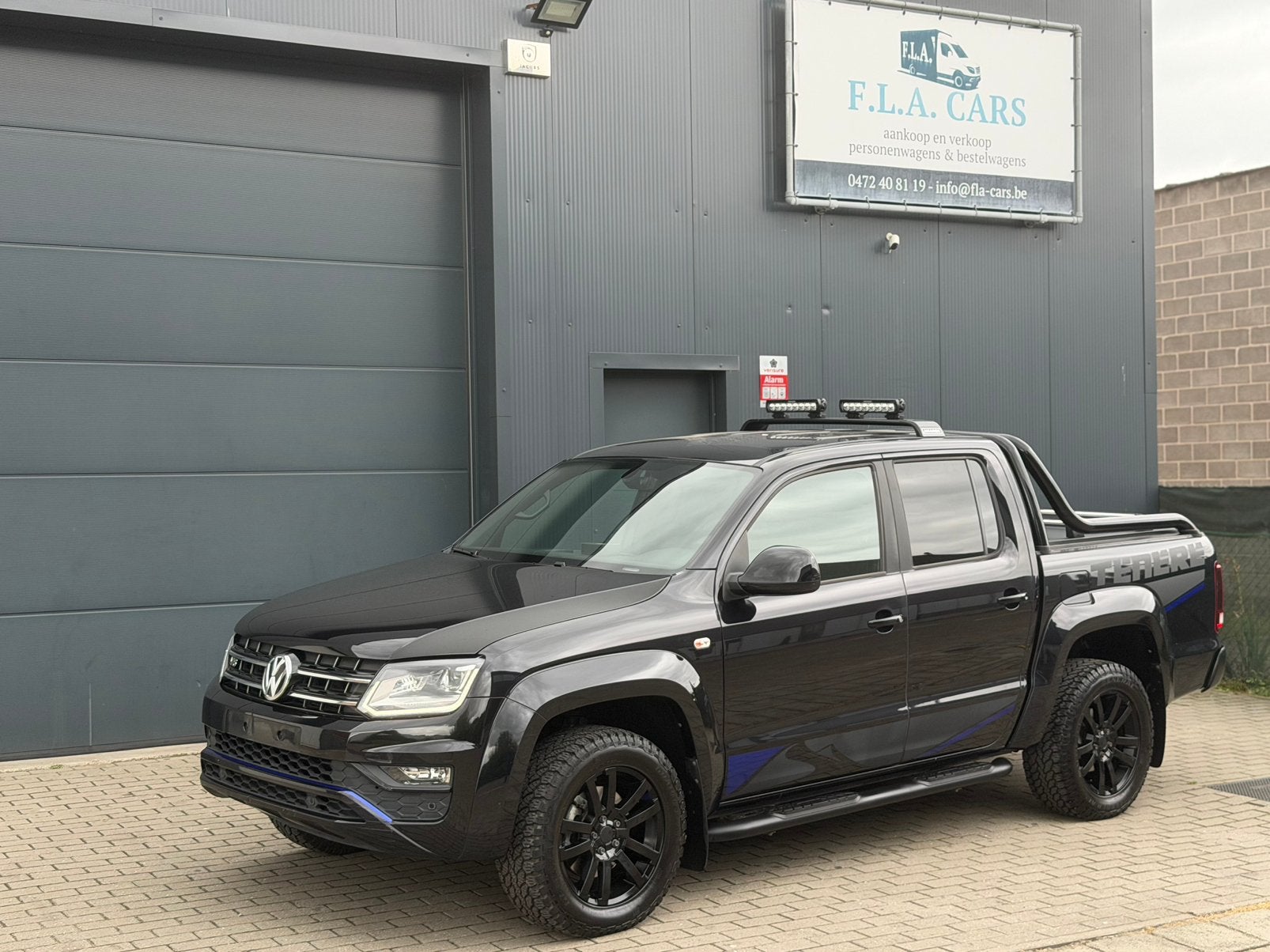 VW AMAROK TENERE 3.0TDI V6 DUBBEL CABINE BJ2021 AUTOMAAT FUL, Automaat, Testrit aan huis, Volkswagen, Zwart