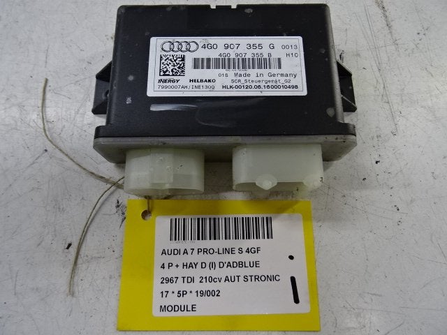 COMPUTER Audi A7 Sportback (4GA / 4GF) (4G0907355G), Auto-onderdelen, Elektronica en Kabels, Gebruikt, Audi