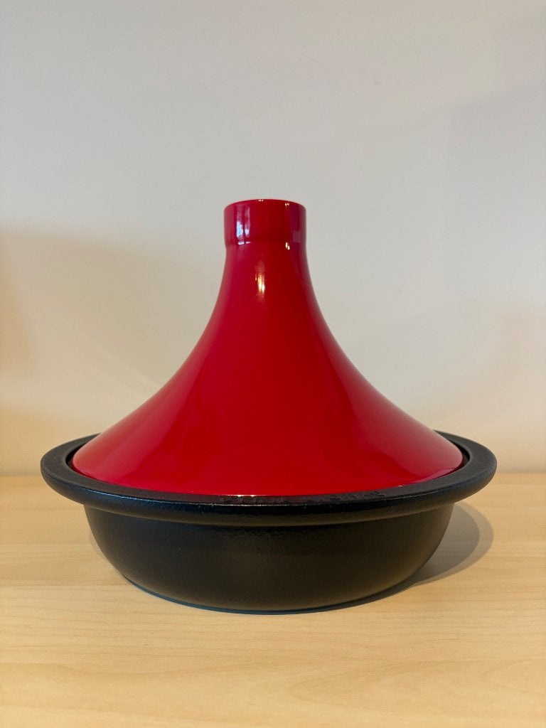 NIEUW Tajine rood, Maison & Meubles, Neuf, Compatible induction, Tajine, Enlèvement