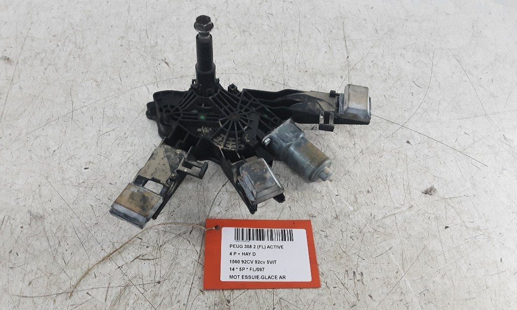 MOTEUR ESSUIE-GLACE ARRIÈRE 308 (L3 / L8 / LB / LH / LP), Kontakt-peugeot@peugeot.com, Utilisé, Peugeot Deutschland GmbH, Bahnhofsplatz
65423  Rüsselsheim, DE