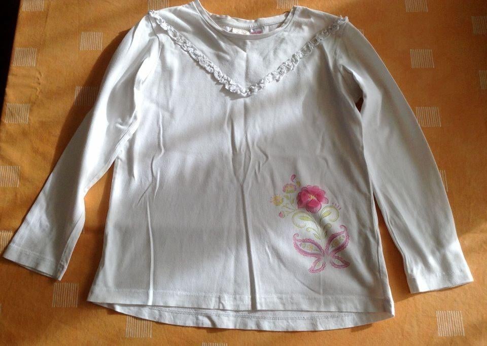 Zara t-shirt met lange mouwen voor meisjes van 7-8 jaar, Kinderen en Baby's, Ophalen of Verzenden, Zo goed als nieuw, Zara, Meisje