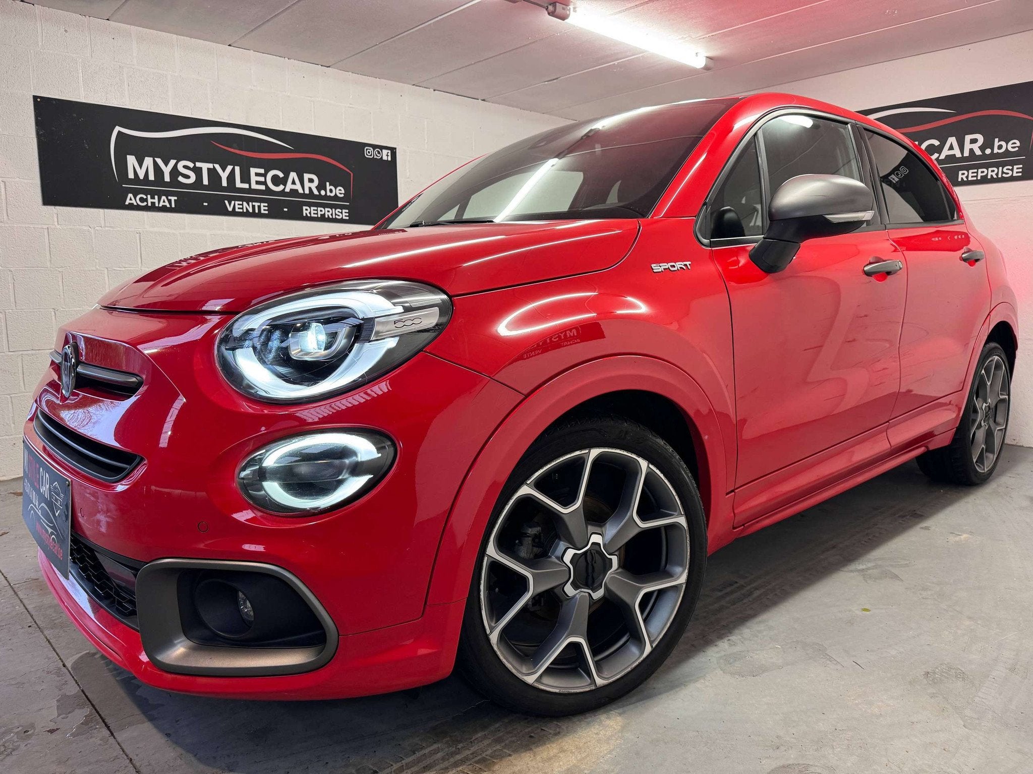 Fiat 500X 500X 1.0, Sport, Cuir, Navi, Garantie 1 An, Achat, Entreprise, Boîte manuelle, 500X