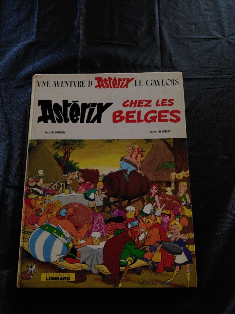 E O édition originale Astérix chez les belges bd, Livres, Enlèvement ou Envoi