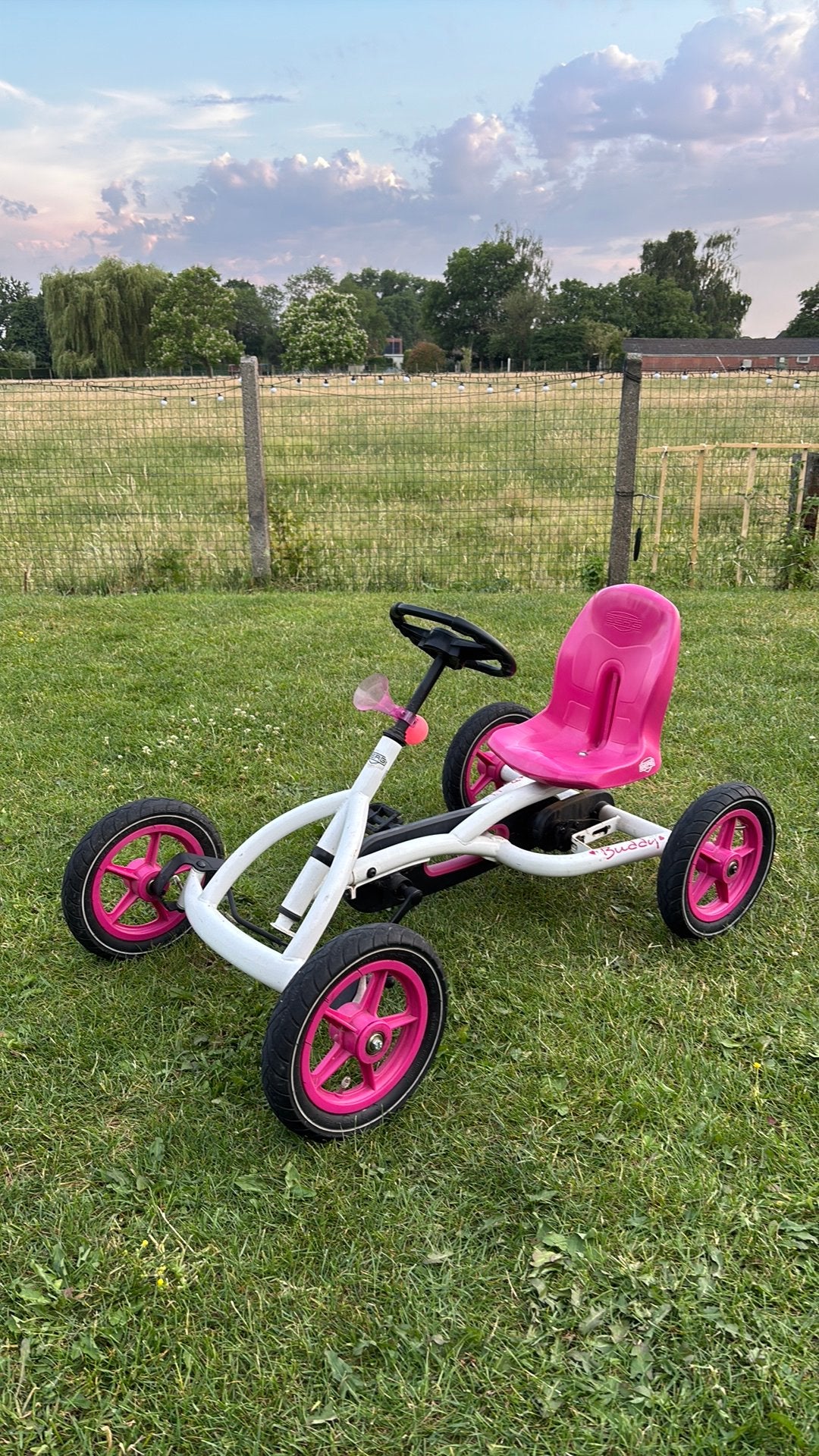 Berg go kart buddy, Ophalen, Zo goed als nieuw