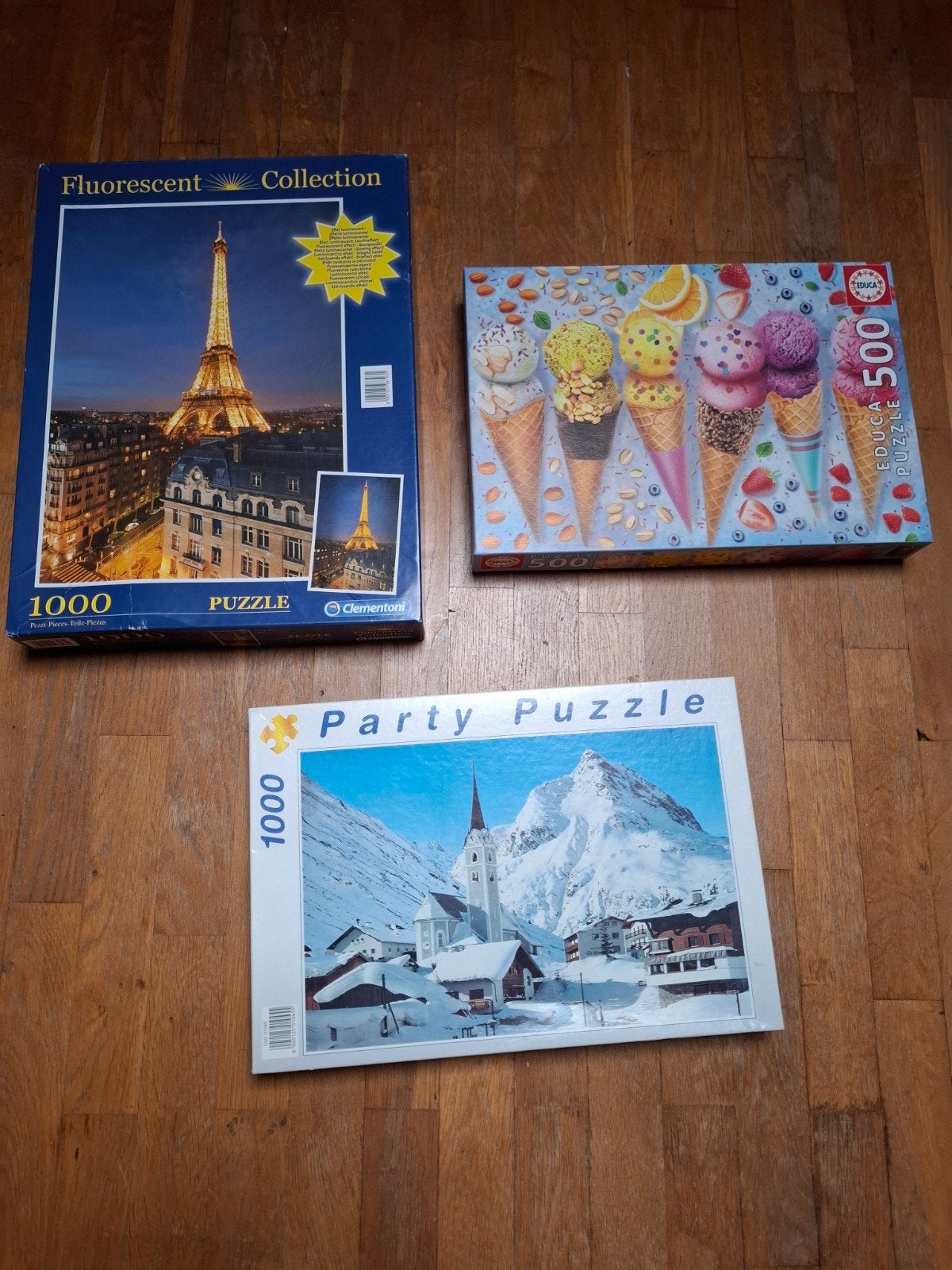 3 puzzles complets, Enlèvement ou Envoi