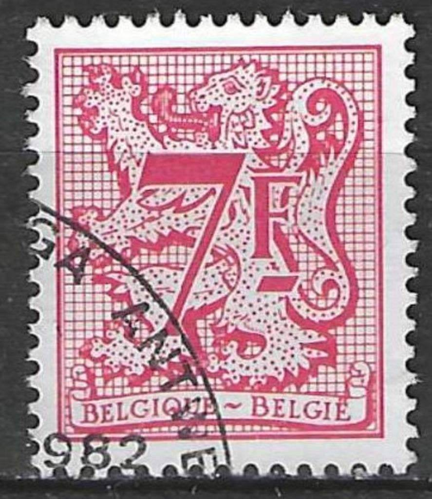 Belgie 1982 - Yvert 2052/OBP 2051 - Heraldieke leeuw (ST), Postzegels en Munten, Postzegels | Europa | België, Verzenden, Gestempeld