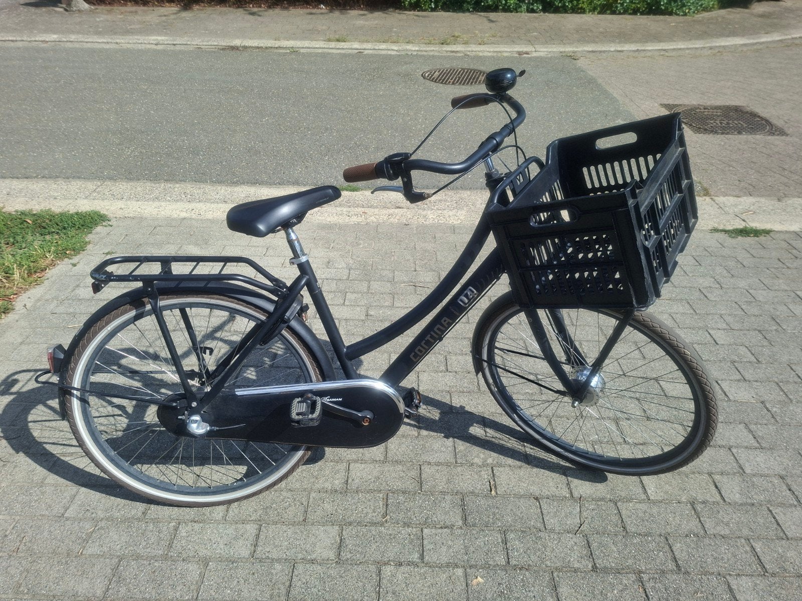 Mooie 24" Cargo bike Cortina, Fietsen en Brommers, Ophalen, Terugtraprem, Cortina U4 Transport, Versnellingen