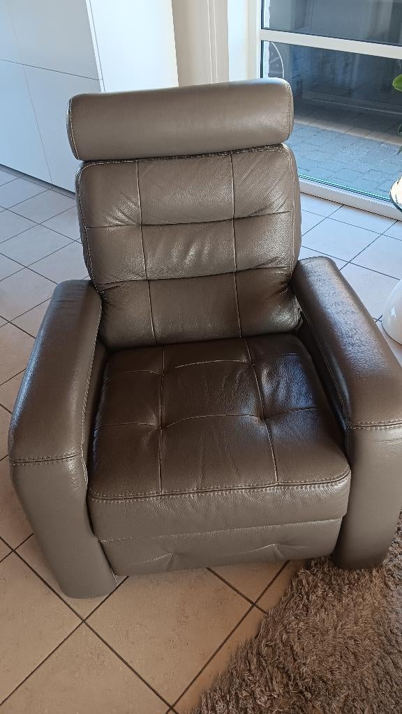 Lederen  salon, Enlèvement, Utilisé, Cuir, Modern