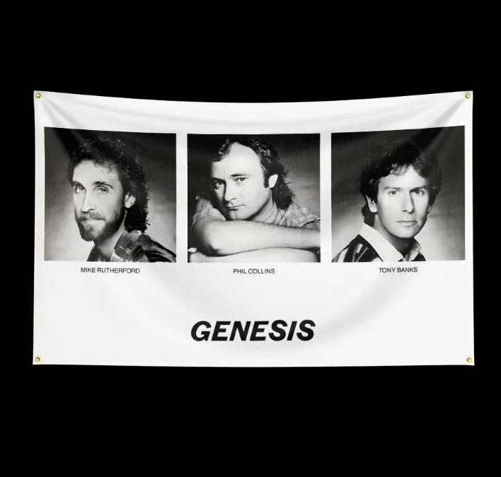 Grote vlaggen Genesis (150x90cm), Ophalen of Verzenden, Nieuw