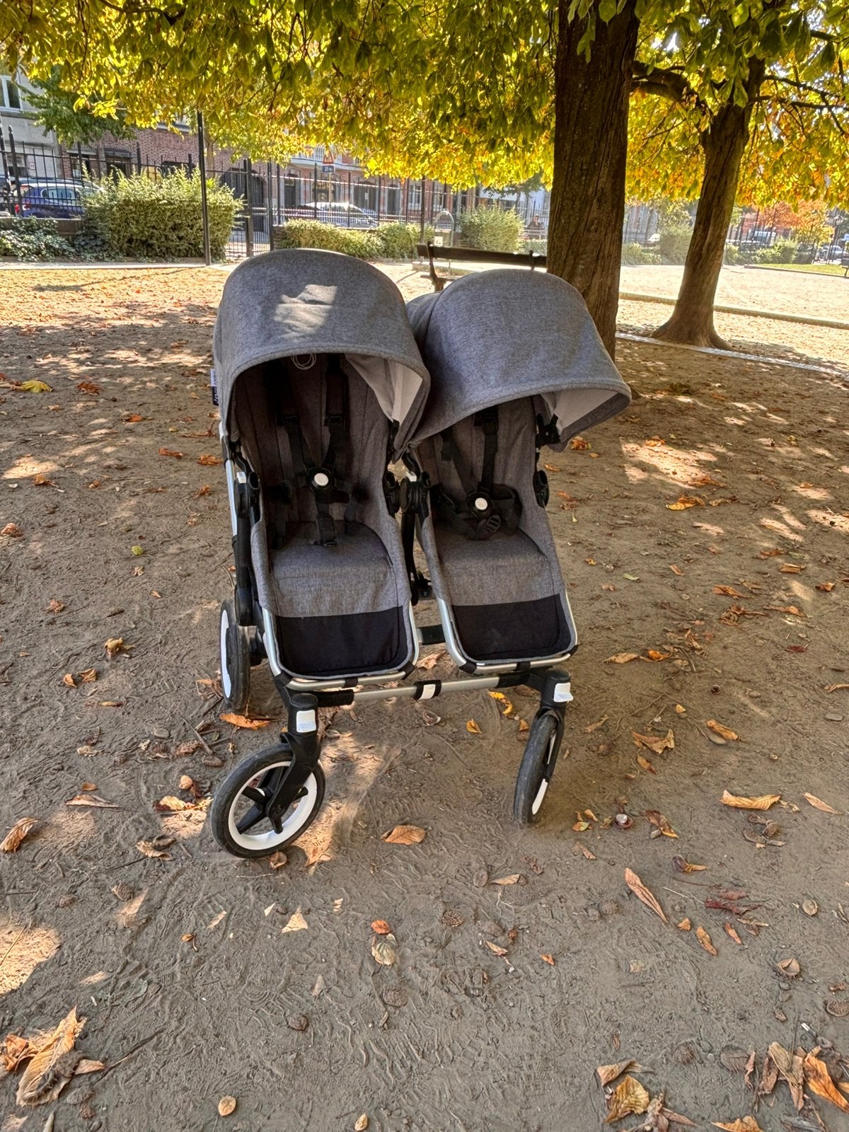 Mono-Dubbele kinderwagen- Buggaboo Donkey- Brussel, Ophalen, Zo goed als nieuw, Kinderwagen of Buggy