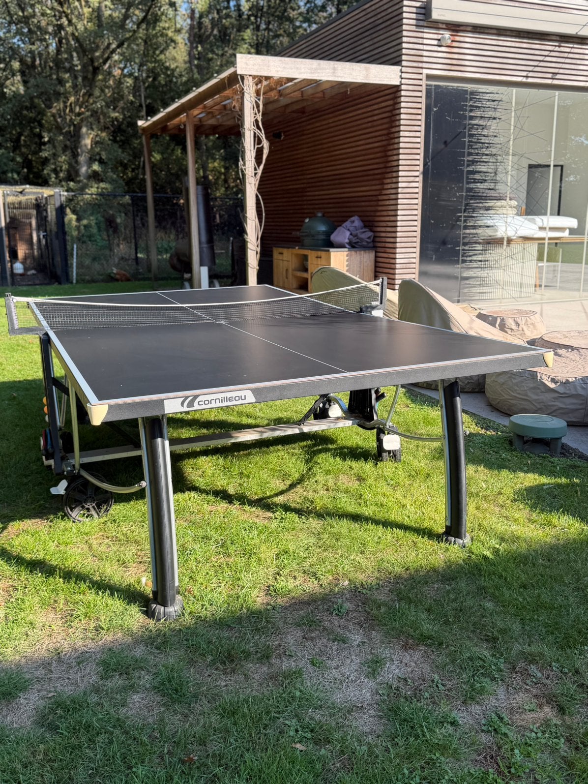 Pingpong tafel softmat black code, Sport en Fitness, Ophalen, Gebruikt, Tafel Outdoor