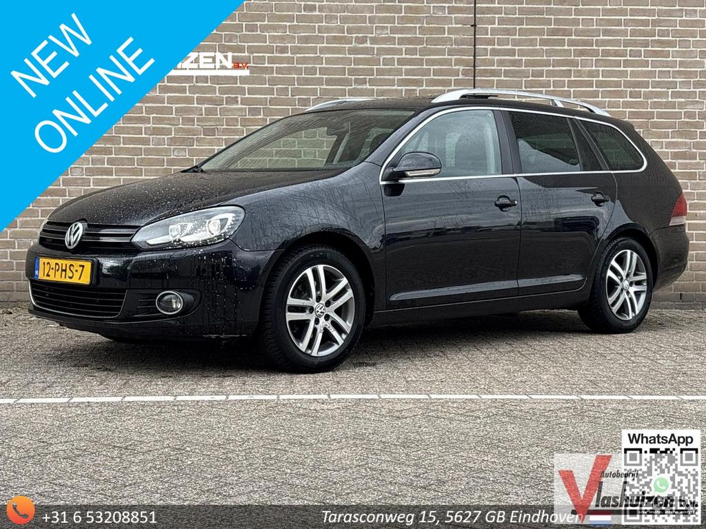 Volkswagen Golf Variant 1.2 TSI Highline BlueMotion | Pano |, Auto's, Volkswagen, Zwart, Zwart, Bedrijf, Parkeersensor