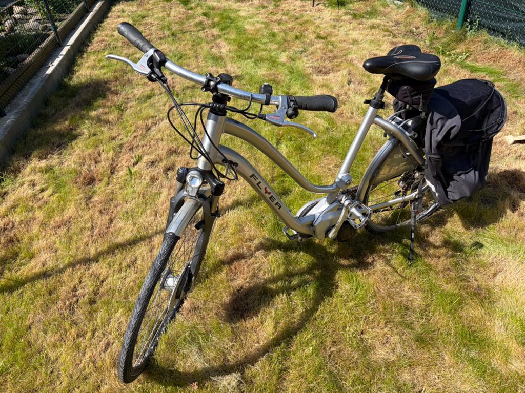 FLYER 36V elektrische fiets - accu + oplader - te repareren, Ophalen, Gebruikt, Overige merken