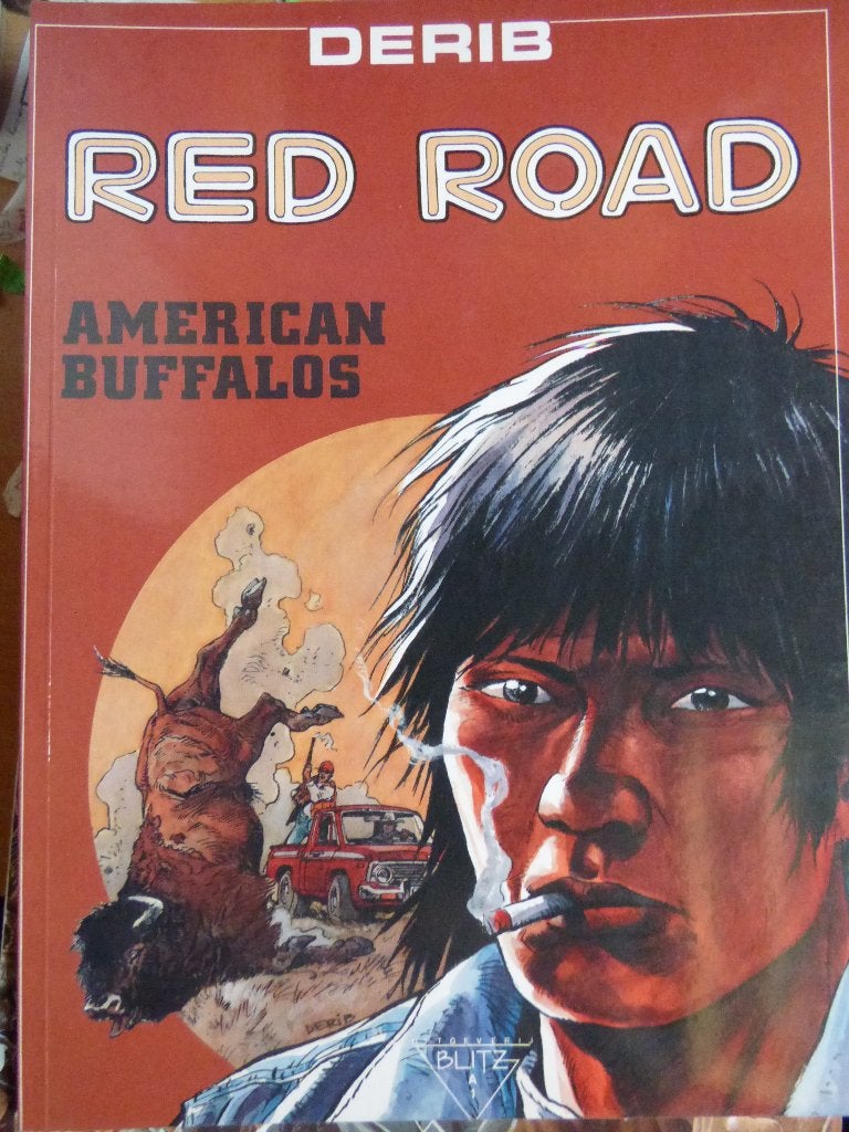 red road , american buffalos ,     softcover, Ophalen of Verzenden