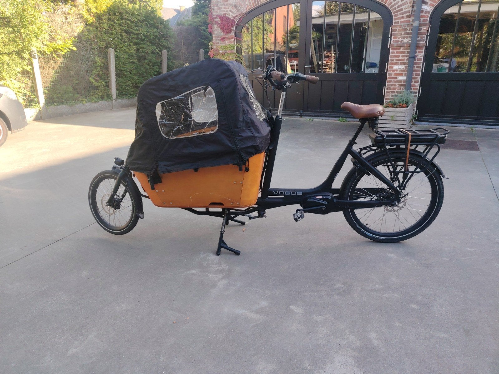 bakfiets voor 4 kindjes voque met nieuwe remmen en banden, Vélos & Vélomoteurs, Enlèvement