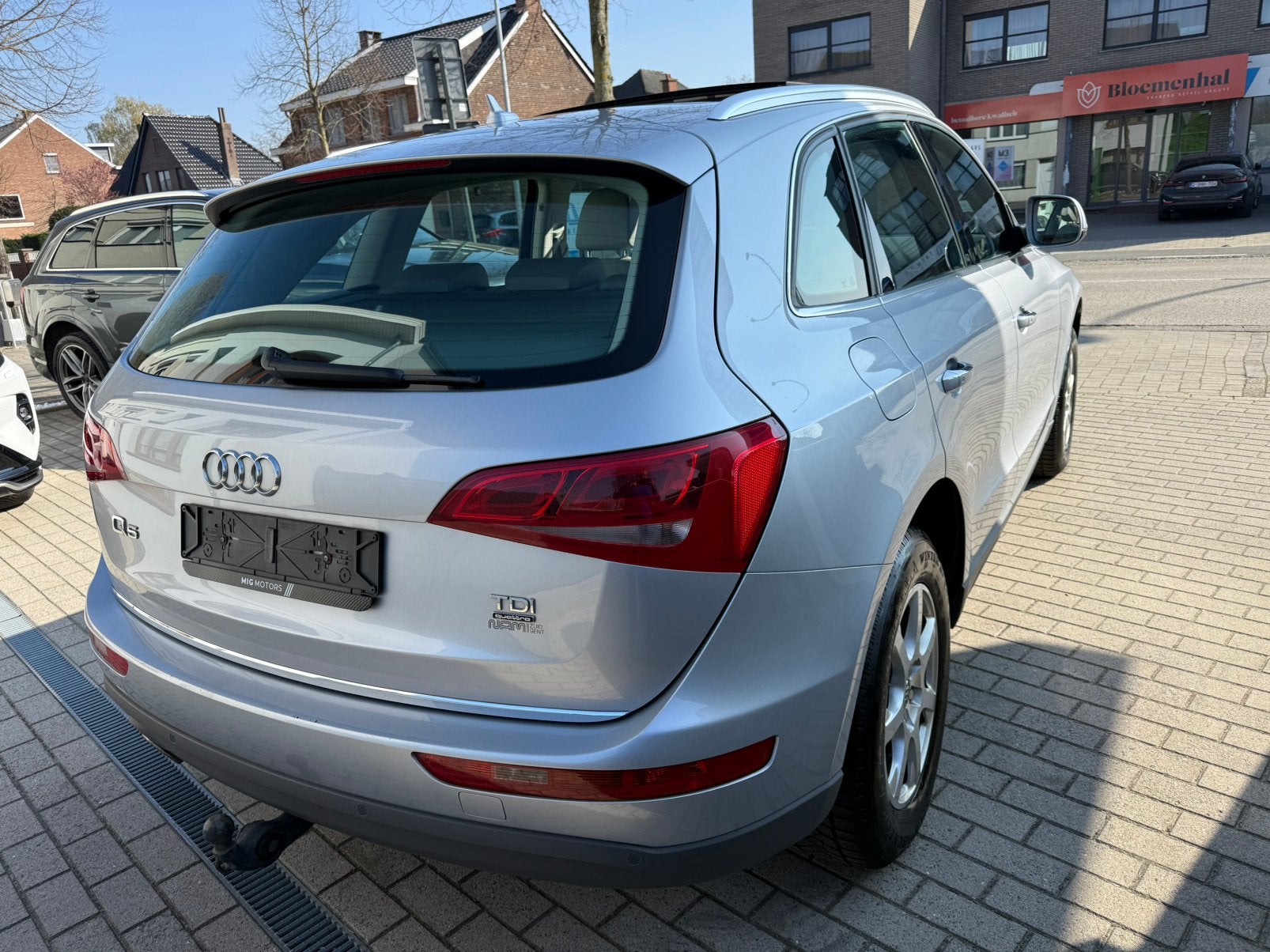 Audi Q5. Bj2014 2.0TDI 130/170pk Automaat Quattro, Autos, Cuir, Achat, Beige, Entreprise