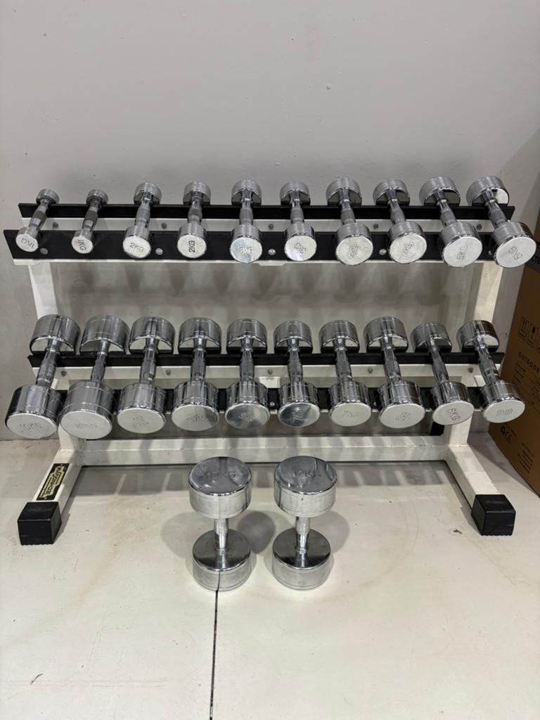 Technogym dumbells, Ophalen, Zo goed als nieuw
