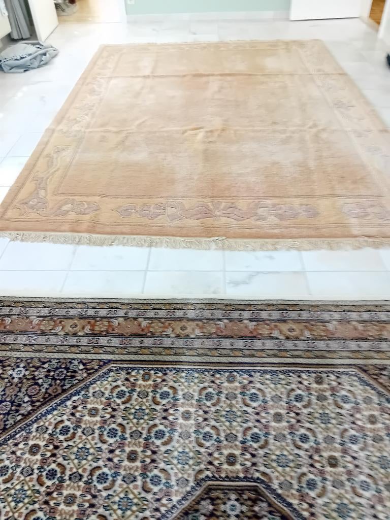 tapijt Nepal 2,25m x 3,12m, 200 cm ou plus, 200 cm ou plus, Beige, Comme neuf