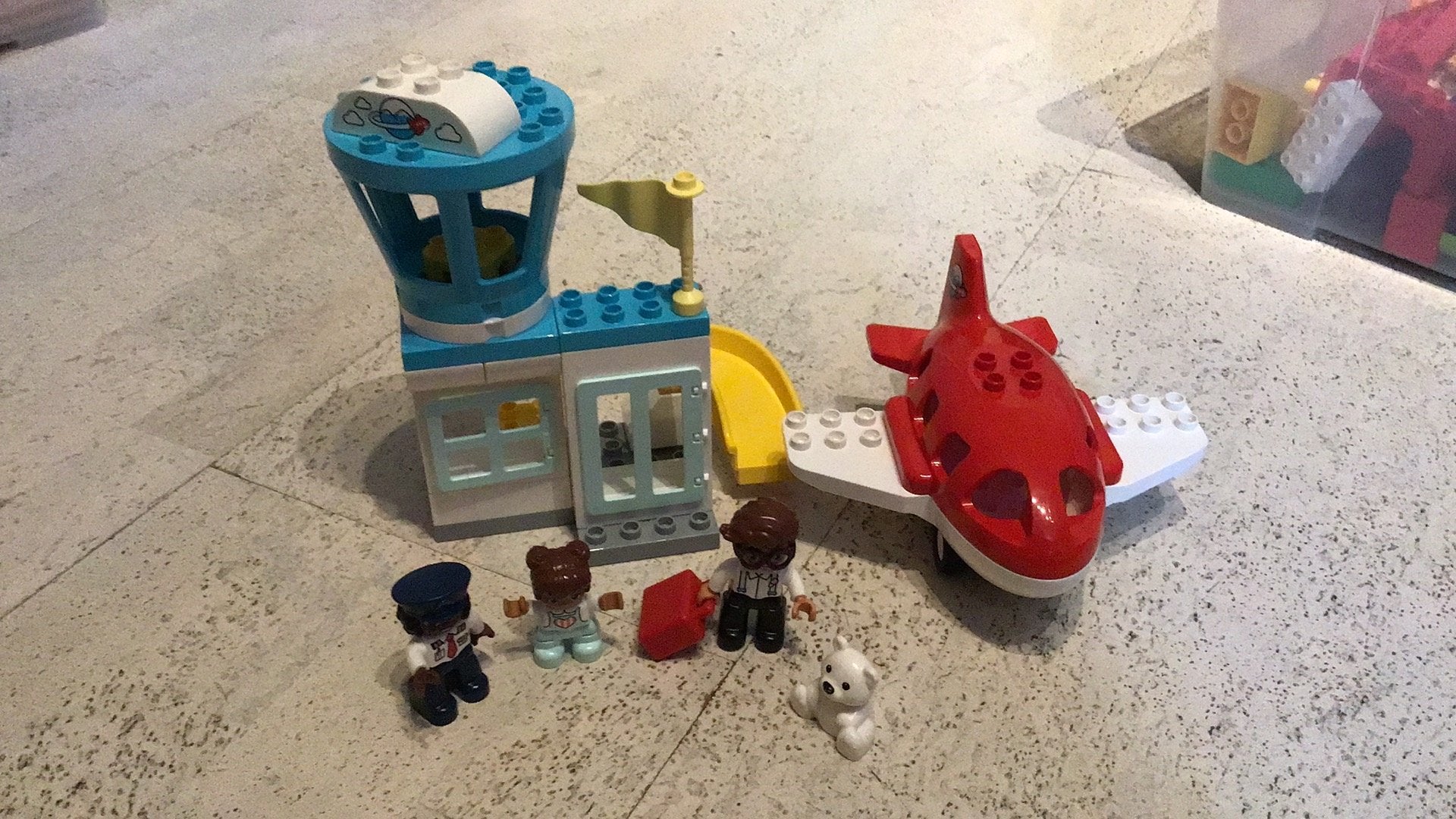 Duplo - vliegveld, Kinderen en Baby's, Speelgoed | Duplo en Lego, Ophalen, Zo goed als nieuw, Duplo