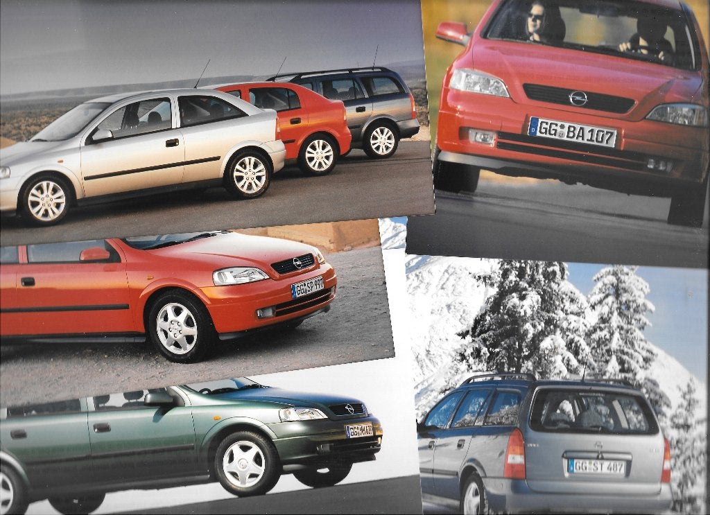 OPEL ASTRA  1998,  fabrieksfoto's, Ophalen of Verzenden, Zo goed als nieuw, Opel
