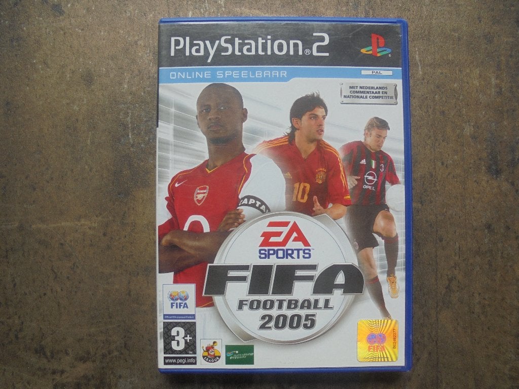 FIFA Football 2005 voor PS2 (zie foto's), Games en Spelcomputers, Gebruikt, Ophalen of Verzenden, Sport, 3 spelers of meer