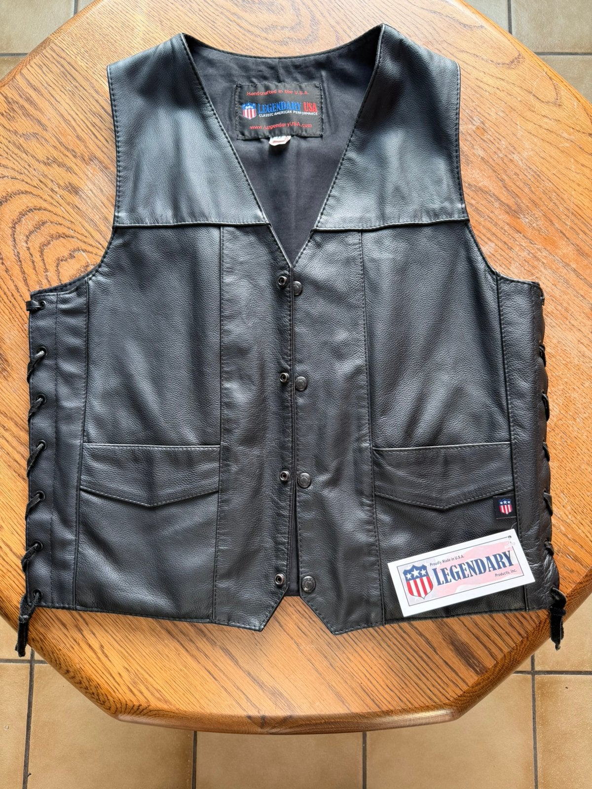 Vest Legendary USA, Kleding | Heren, Bodywarmers, Ophalen, Zo goed als nieuw