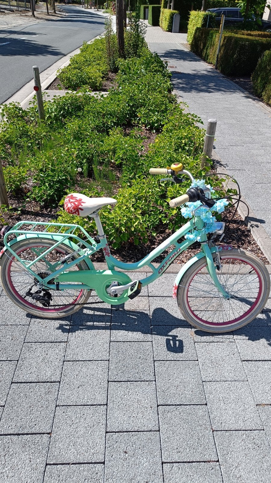 Kinderfiets Oxford 20 inch, Fietsen en Brommers, Ophalen, Velgrem, Versnellingen, Zo goed als nieuw