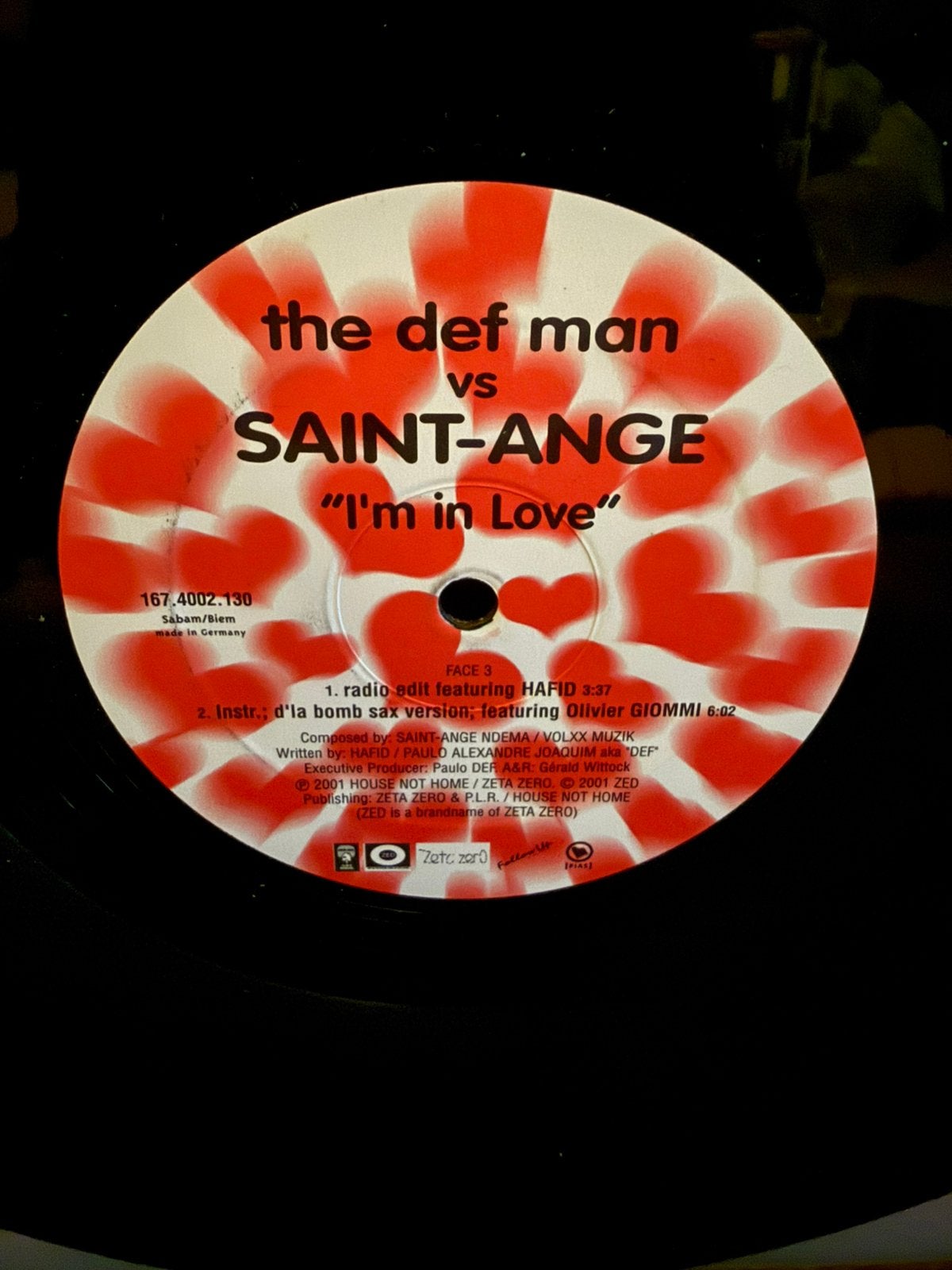 Saint Ange, Pressage original, House, Enlèvement ou Envoi, Comme neuf
