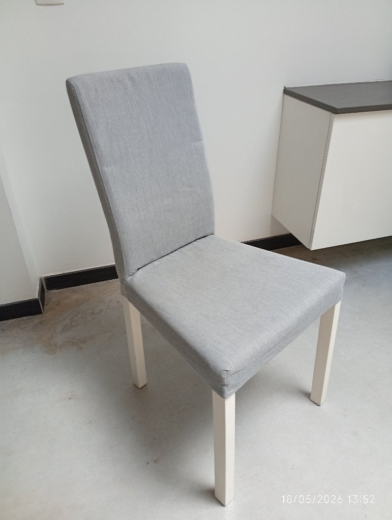 Chaises Ikea, Maison & Meubles, Chaises, Gris, Enlèvement, Utilisé, Tissus