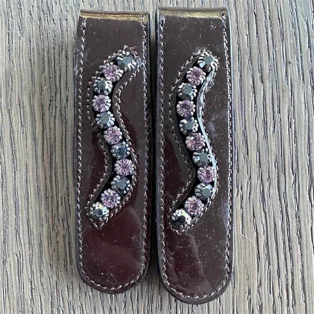 Laarzenclip Roze Bruin Wave *~*NIEUW*~*, Animaux & Accessoires, Vêtements d'équitation, Neuf, Enlèvement ou Envoi, BR, Marron