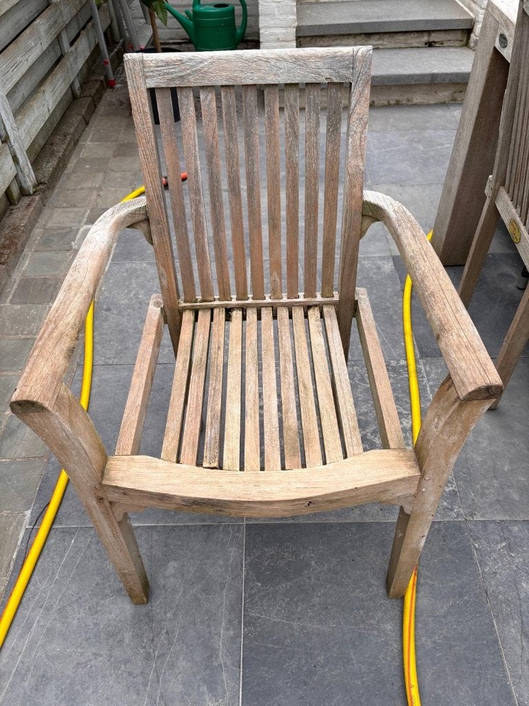 Tuinstoelen, Tuin en Terras, Tuinstoelen, Ophalen, Gebruikt, Hout