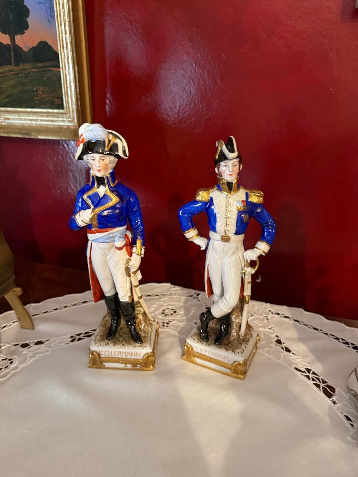 Porseleinen beeldjes, Ophalen
