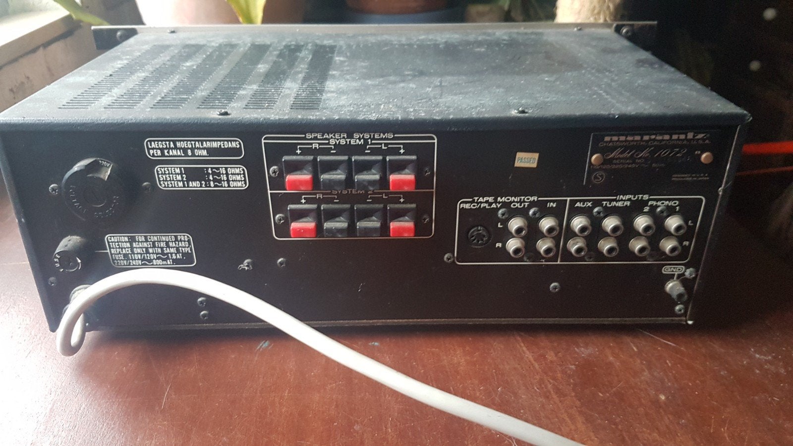 Amplificateur marantz, TV, Hi-fi & Vidéo, Enlèvement