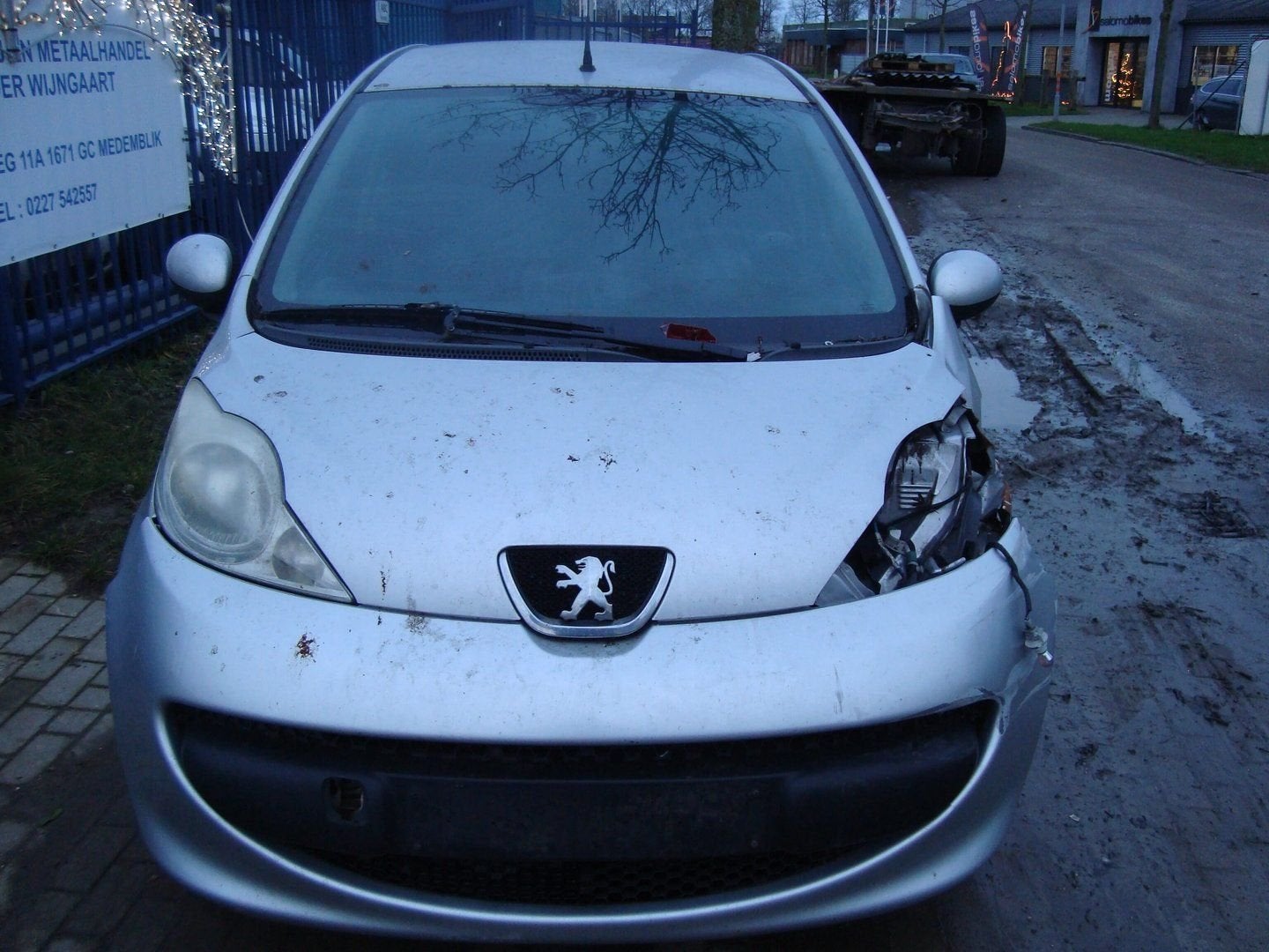 peugeot 107 deur bumper assen achterlicht koplamp, -, -, Enlèvement, Utilisé