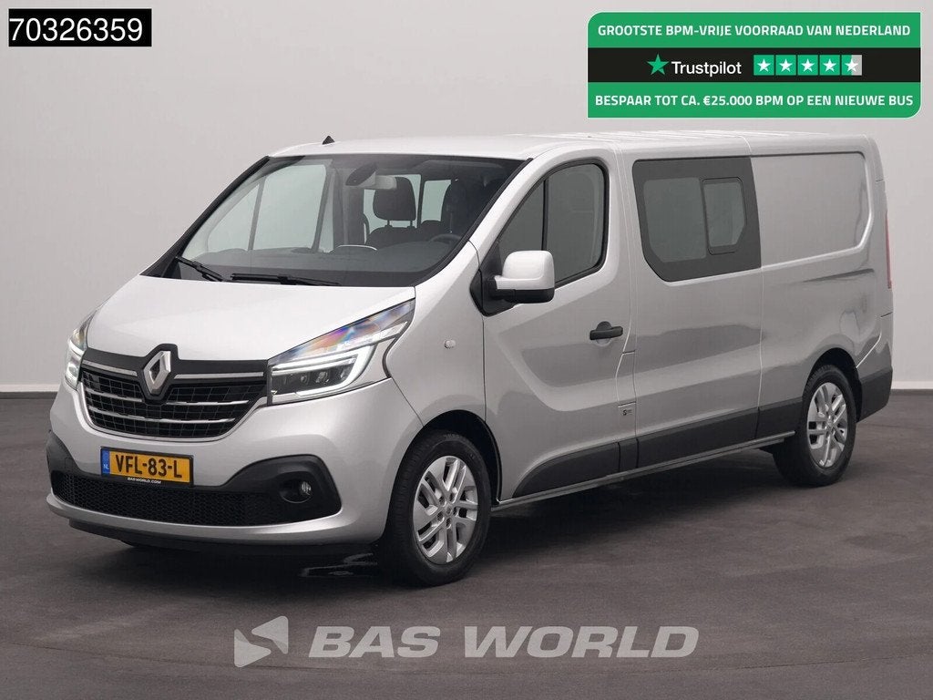 Renault Trafic 145pk Automaat Dubbel Cabine L2H1 Trekhaak LE, Capteur de lumière, Achat, Euro 6, Entreprise