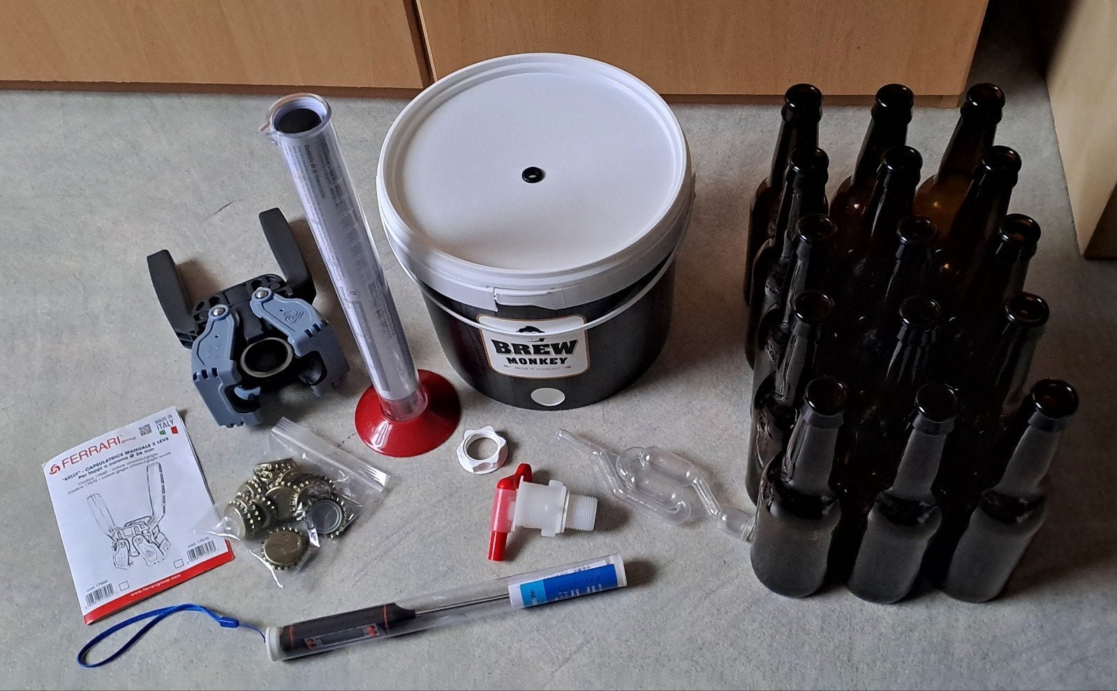 Set pour brasser votre propre bière, Collections, Enlèvement ou Envoi, Bouteille(s)