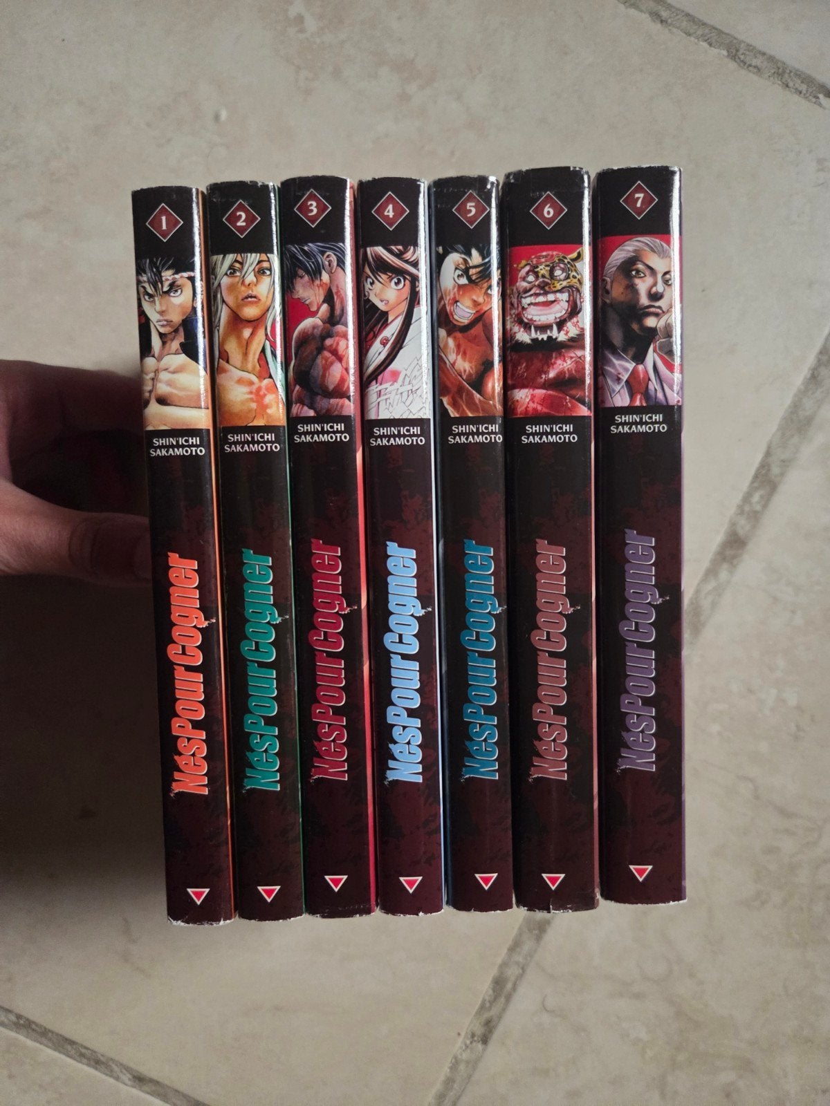 Manga Nés pour Cogner intégrale, Enlèvement ou Envoi