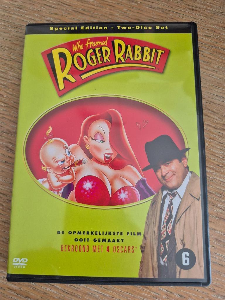 Dvd Who framed Roger Rabbit, Vanaf 6 jaar, Ophalen of Verzenden, Zo goed als nieuw, Komedie