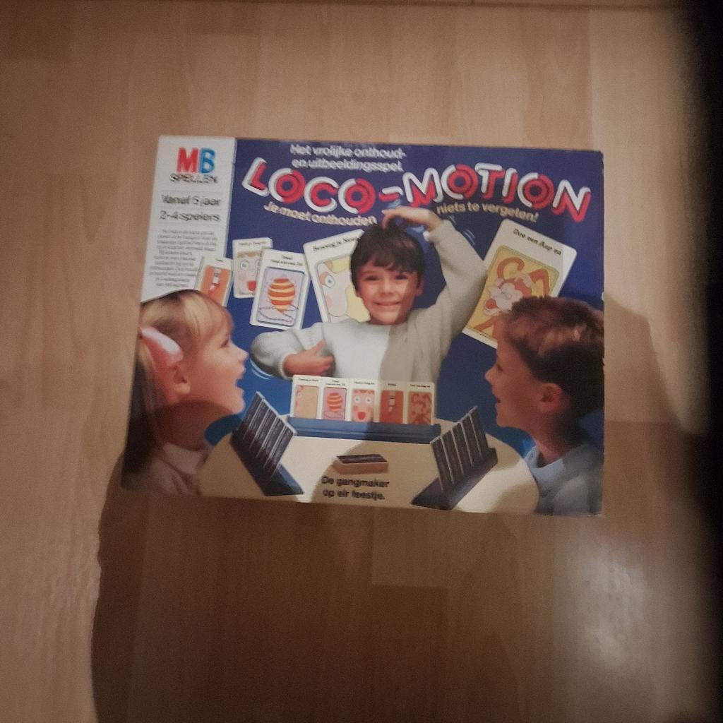 MB spel Loco-Motion, Een of twee spelers, Ophalen of Verzenden, Zo goed als nieuw, MB spelen
