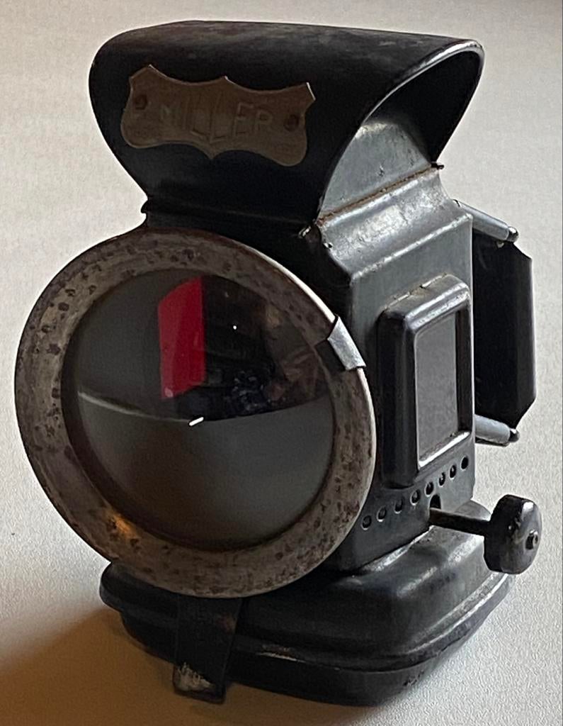 Lampe ancienne à pétrole Anglaise pour cycle, Enlèvement ou Envoi